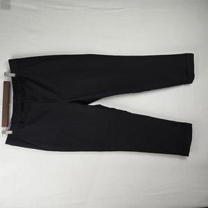 ZARA Black Dress Trousers Pants Size 12 High Waist Ankle Length